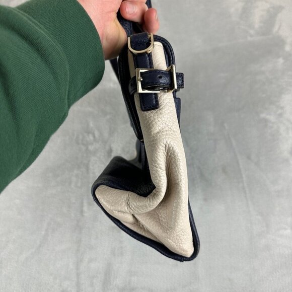 Kate Spade Blue and White Leather Purse Women’s - Picture 7 of 12